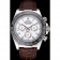 Rolex Cosmograph Daytona Stainless Steel  Case White Dial Brown Leather Bracelet   622631