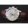 Omega DeVille Silver Bezel with White Dial and Brown Leather Strap  621566