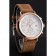 Hamilton Navy Pioneer Chrono White Dial Rose Gold Case Light Brown Leather Strap