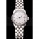 Swiss Patek Philippe Calatrava White Dial Diamond Bezel Stainless Steel Case And Bracelet