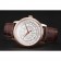 Swiss Patek Philippe Multi-Scale Chronograph White Dial Rose Gold Case Brown Leather Strap