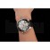 Swiss Blancpain 500 Fathoms Silver Dial Stainless Steel Case Black Canvas Strap