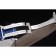 Breitling Chronomat Blue Dial Rose Gold Bezel And Subdials Stainless Steel Case Blue Leather Strap