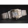 Swiss Cartier Santos De Cartier Galbeee Yellow Gold and Steel Case Steel Bracelet Small  622644