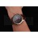 Longines Column Wheel Black Dial Two Tone Case Brown Leather Strap
