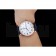 Patek Philippe Calatrava White Dial Blue Roman Numerals Gold Case Blue Leather Bracelet 1454056