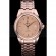Omega De Ville Rose Gold Dial Rose Gold Stainless Steel Bracelet 1454188