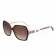 Burberry Butterfly Square Beige Sunglasses 307758