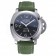Panerai Luminor GMT Stainless Steel Bezel Green Leather Bracelet  622318
