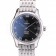 Omega Swiss DeVille Stainless Steel Bezel Roman Numbers Black Dial 7613