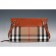 Burberry House Check And Brown Leather Clutch Bag 18926892
