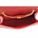 Saint Laurent Medium Tassel Crocodile Leather Clutch Bag Dark Red