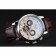 Patek Philippe Classic Tourbillon Power Reserve Black And White Dial Stainless Steel Case Brown Leather Strap