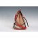 Burberry House Check And Red Leather Clutch Bag 18926893