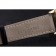 Patek Philippe Calatrava Black Dial Gold Case Black Leather Strap  622845