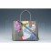Prada Saffiano Double Tote Collage Print Grey Bag 18927287