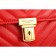 Saint Laurent High School Matelasse Medium Bag Red