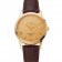 Vacheron Constantin Patrimony Chronometre Royal Gold Dial Gold Case Brown Leather Strap