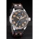 IWC Big Pilot 45mm Black And Orange Dial Black Leather Bracelet