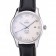 Omega Swiss DeVille Stainless Steel Bezel Black Leather Strap 7620
