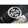 Patek Philippe Complications Chronograph White Dial Silver Case Black Leather Bracelet  1454237