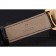 Rolex Cellini Black Dial Gold Case Black Leather Strap  622832