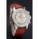 Breitling Navitimer World White Dial Brown Leather Bracelet  622514