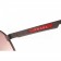 Prada Sporty Embellished Brown Frame Linea Rossa Logo Sunglasses 308301