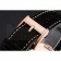 Hamilton Navy Pioneer Small Second White Dial Rose Gold Case Black Leather Strap
