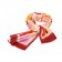 Fendi Logo Monster Yellow Pink Scarf 621719