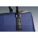 Prada Double Tote Blue With Black Python Handles 18926807