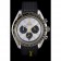 Omega Speedmaster Black Rubber Bracelet White Dial 801422
