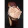 Rolex Cellini Gold Dial And Bezel Stainless Steel Case Brown Leather Strap  622840