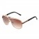Cartier C Decor Brown Lenses Gold Frame Sunglasses 308284