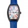 Franck Muller Casablanca Blue Croco Leather Band  621643