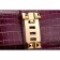 Hermes Medor Crocodile Leather Plum Clutch 18926682