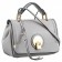 Chloe Indy Grey Leather Double Carry Bag 18927079