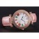 Franck Muller Double Mistery Ronde White Dial Rose Gold Case Light Pink Leather Strap