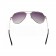 Prada Aviator Linea Rossa Logo Silver Frame Sunglasses 308226