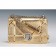 Dior Metallic Perforated Diorama Small Flap Bag Gold 18926713