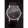 Swiss Vacheron Constantin Patrimony Grey Dial Gold Diamonds Case Black Leather Bracelet    1454173