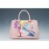 Prada Double Tote Colage-Print Pink Bag  18927274