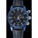 Maurice Lacroix Pontos S Supercharged Black And Blue Dial Black Leather Bracelet 1454224