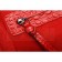 Celine Phantom Medium Red Crocodile Leather