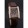 Cartier Tank MC Gold Case Brown Dial Brown Leather Strap  622175