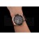 Hublot Big Bang King Black Strap Gold Dial Watch
