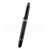 MontBlanc Silver Trimmed Black Enamel Ballpoint Pen With MB Engraving