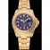 Swiss Rolex Submariner Skull Limited Edition Blue Dial Gold Case And Bracelet 1454089