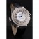 Swiss Cartier Ballon Bleu 46 MM Diamond Dial  Diamond Case Black Leather Bracelet 1453894