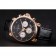 Chopard L.U.C 8HF Power Control Black Dial Black Leather Bracelet 1454002